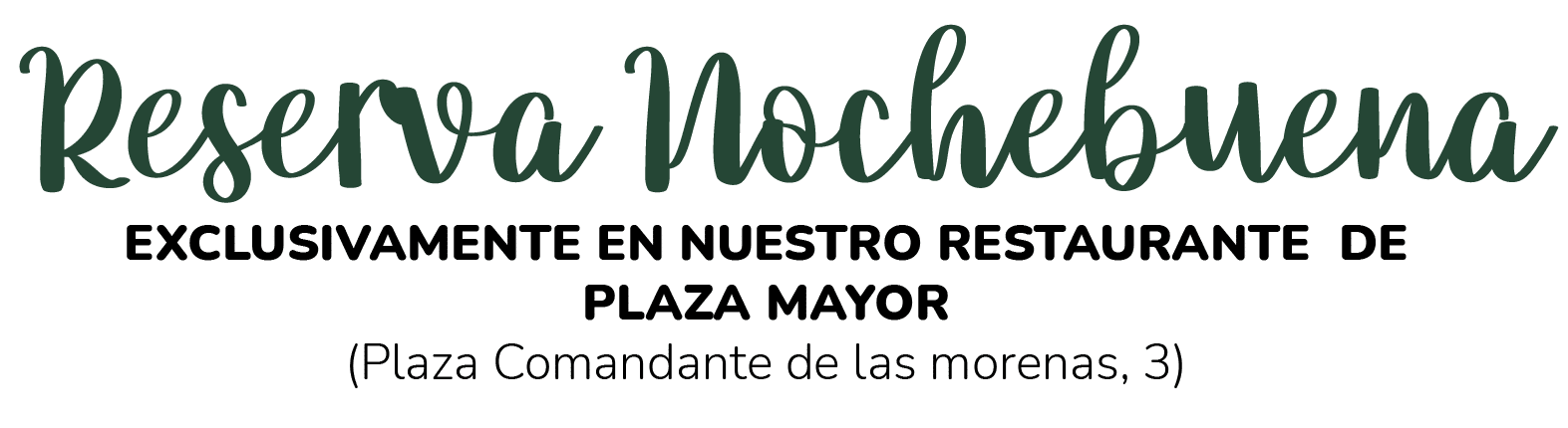 CENA NOCHE VIEJA