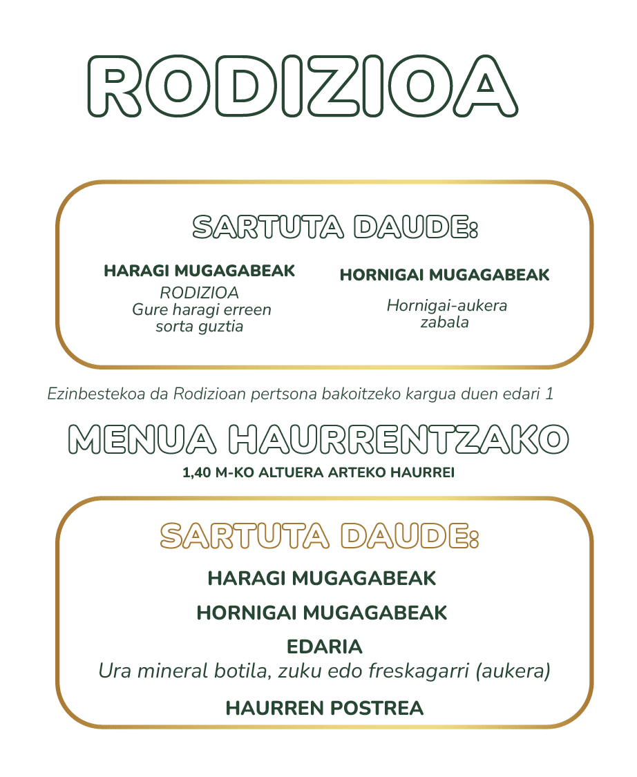 MENU RODIZIO