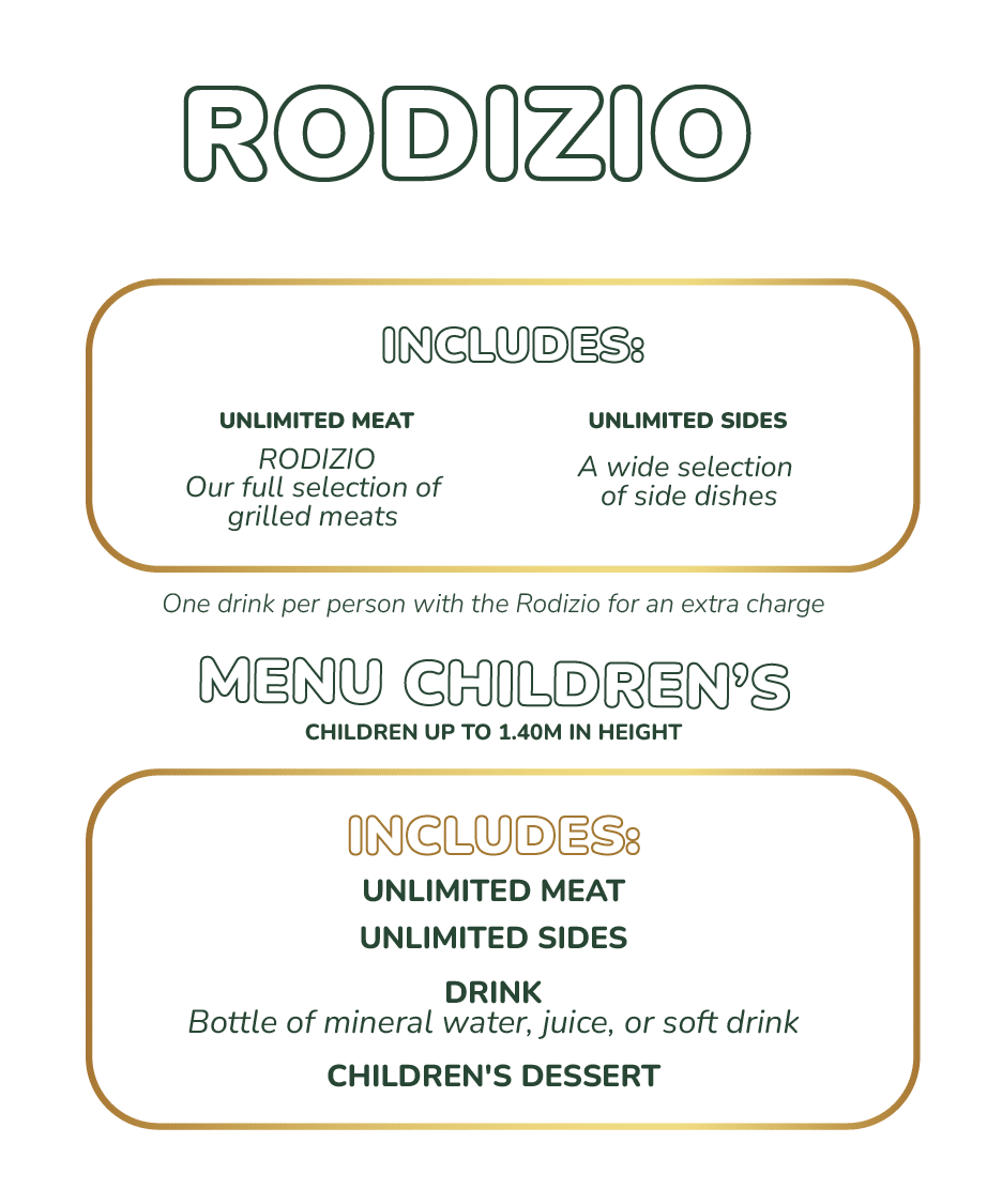 MENU RODIZIO